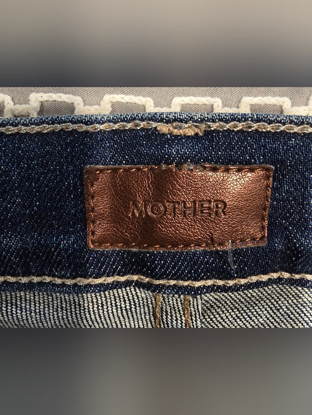 MOTHER Denim The Weekender Fray High Waisted Flare Jeans Size 29 - Picture 6 of 9